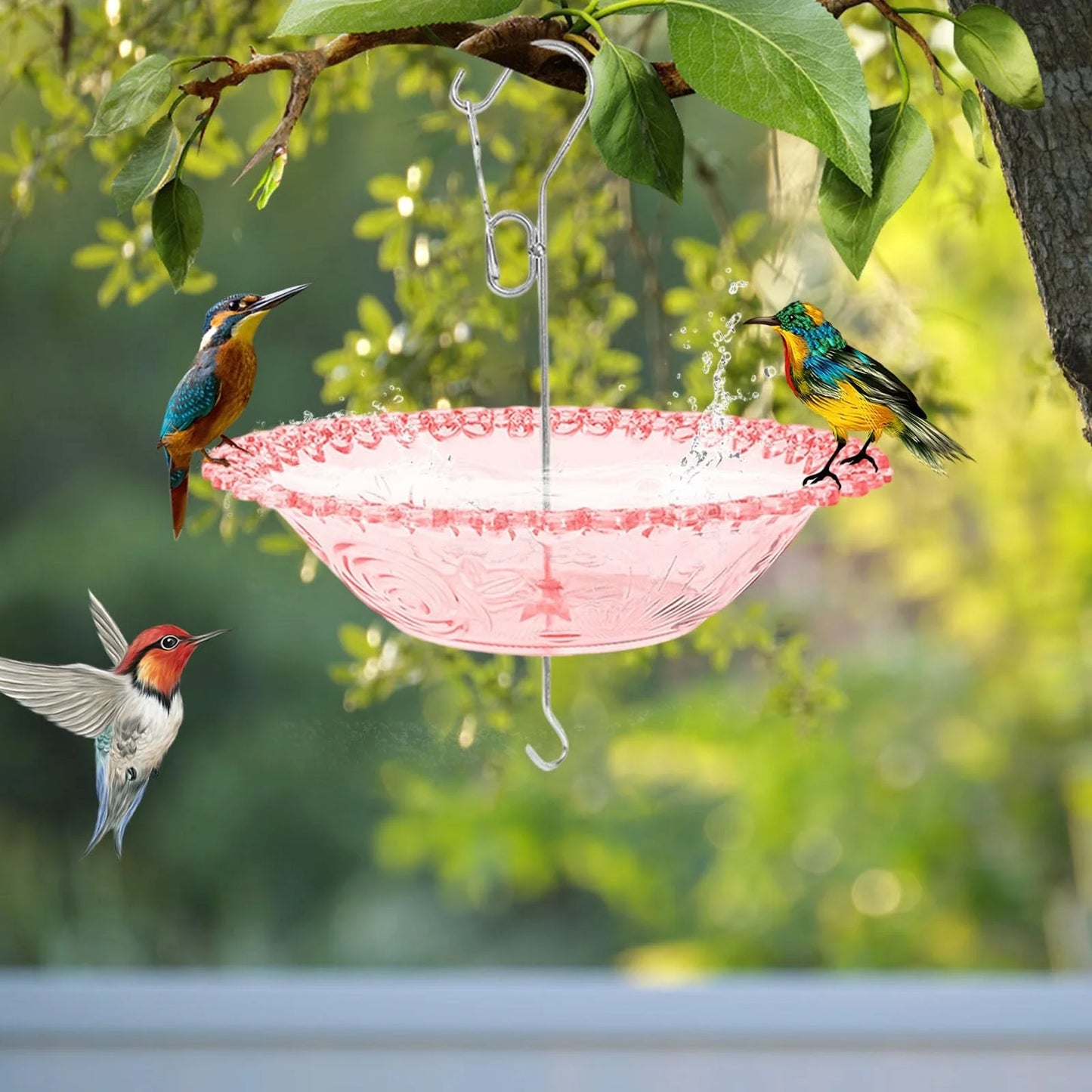 Hanging Bird Bath