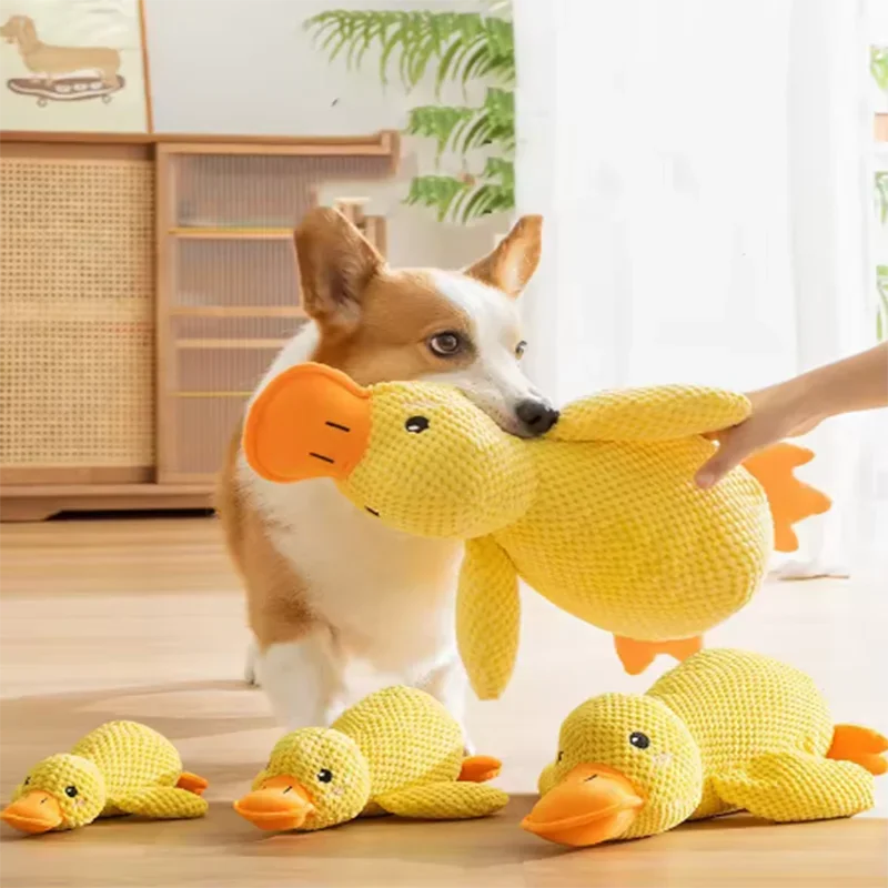 Stomping Duck Pet Plush Toy