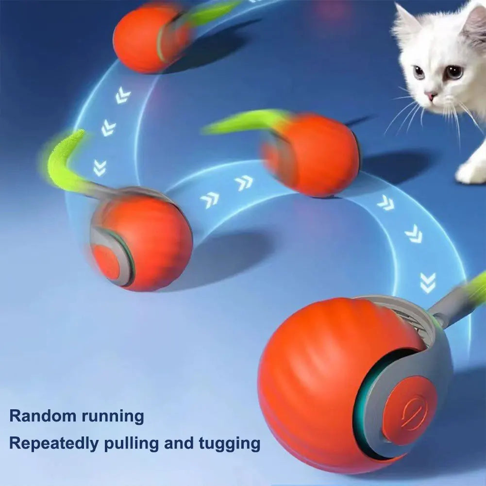 Automatic Moving Cat Toy Ball Smart Toys