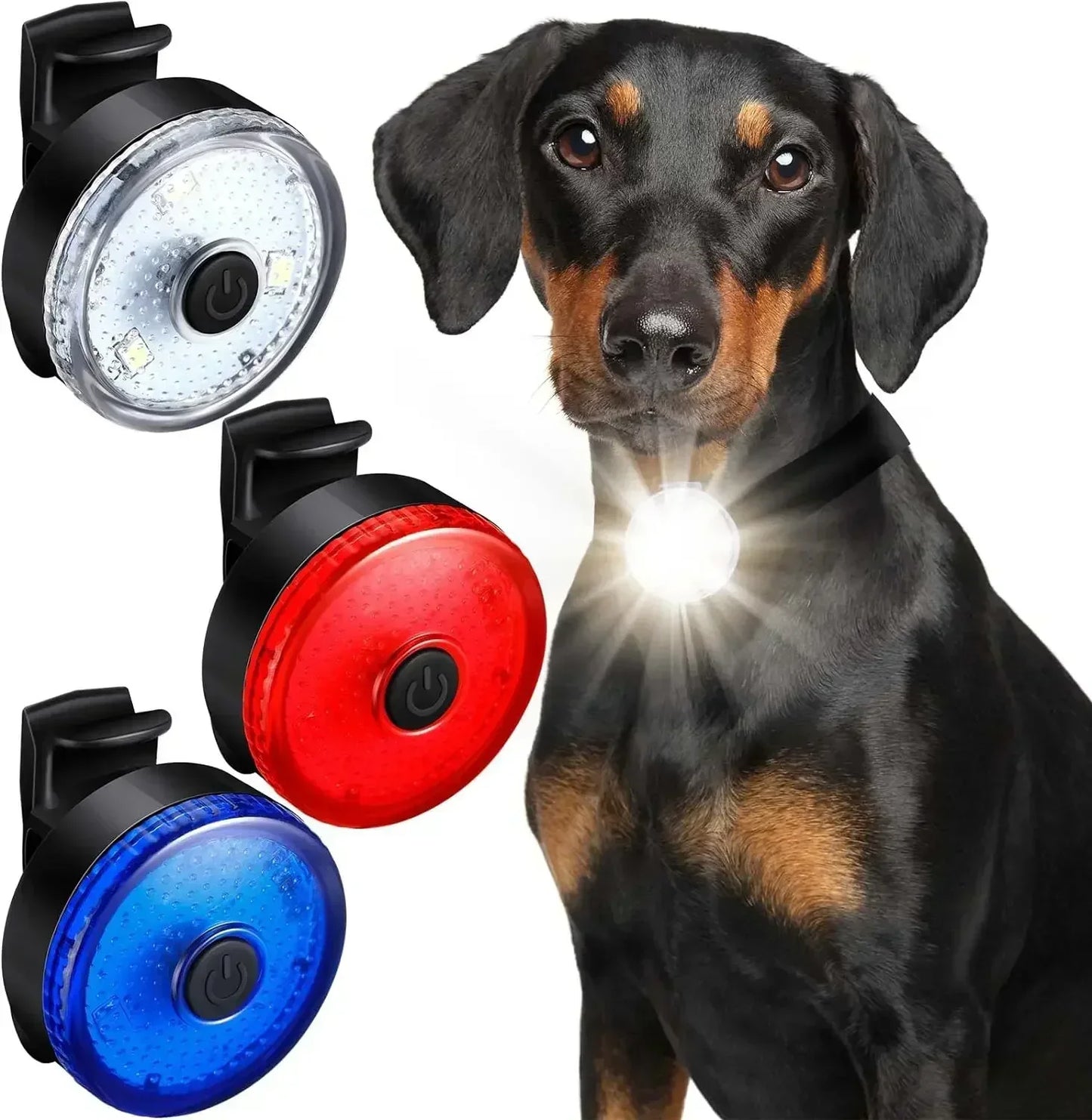 1-5Pcs LED Light Dog Collar