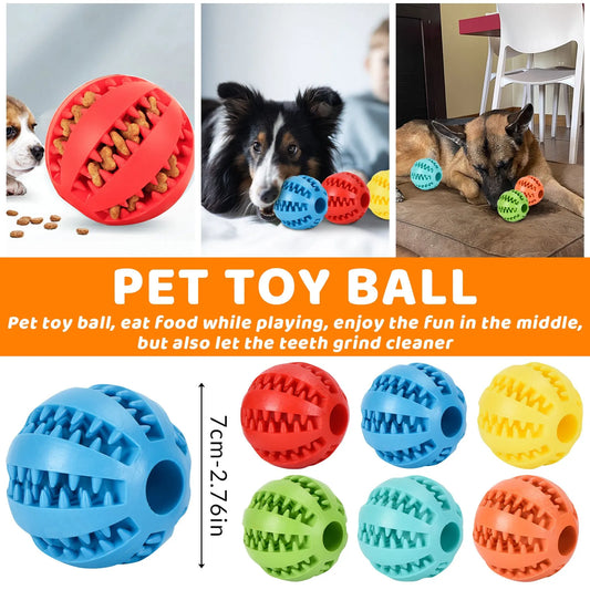 Puppy Decompression Elastic Rubber Ball