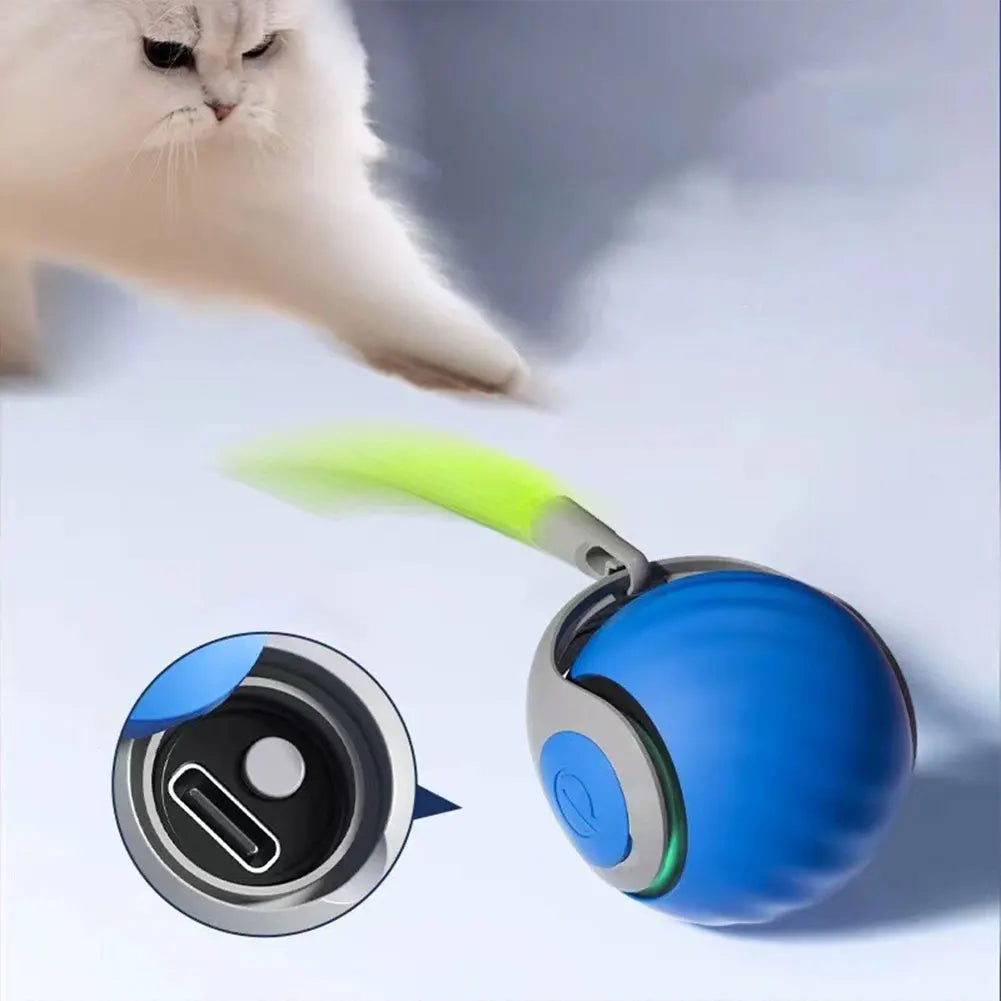 Automatic Moving Cat Toy Ball Smart Toys