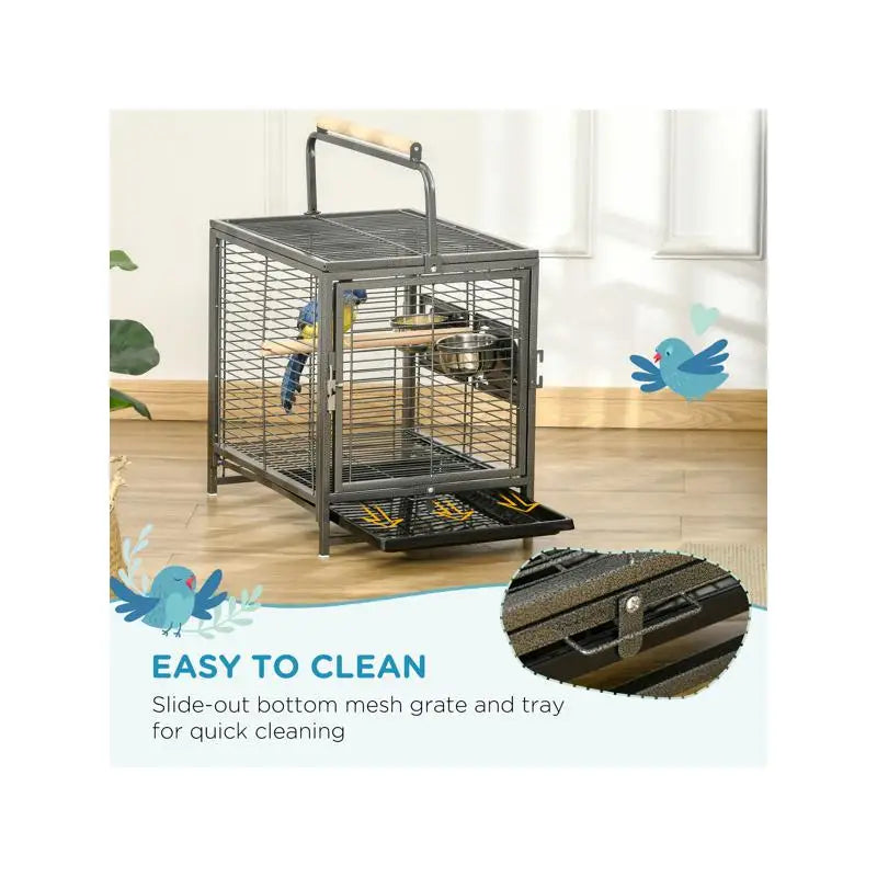 Bird Cage for Parrots & Small Birds