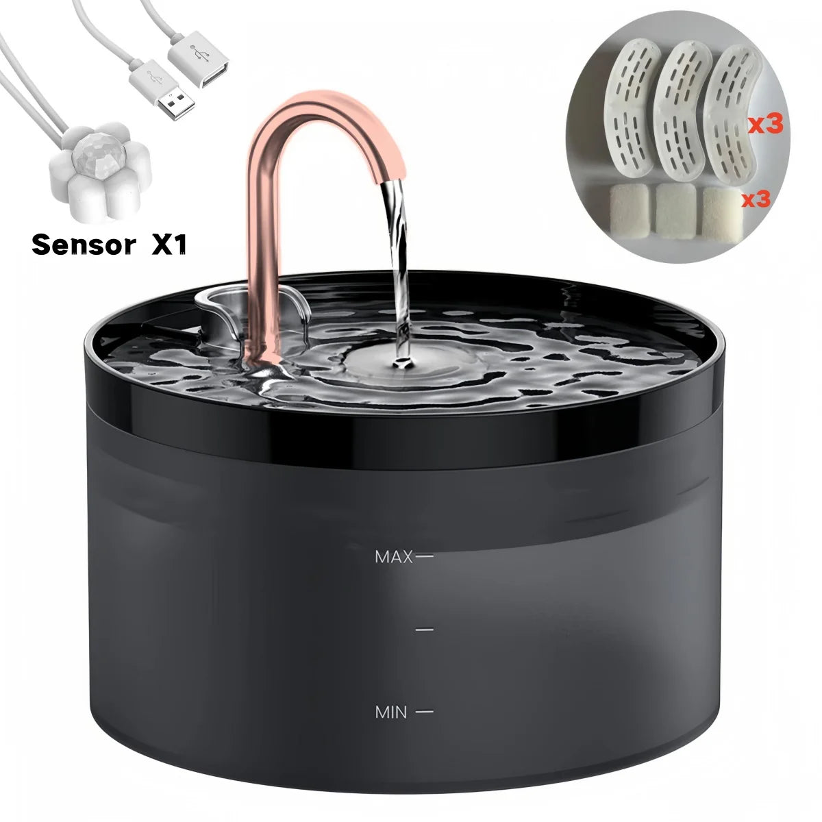 2.1L Automatic Pet Water Fountain Indoor