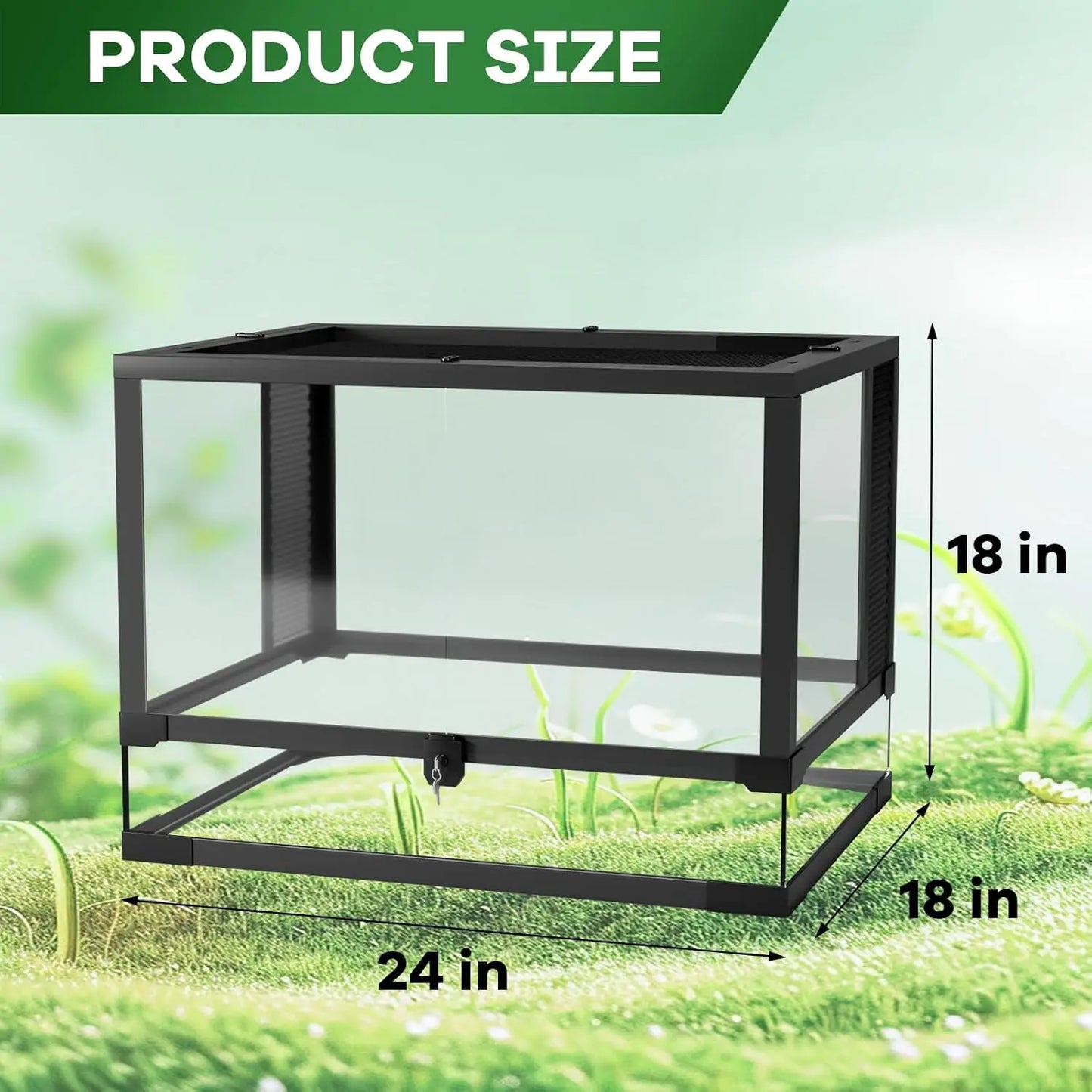Reptile Glass Terrarium