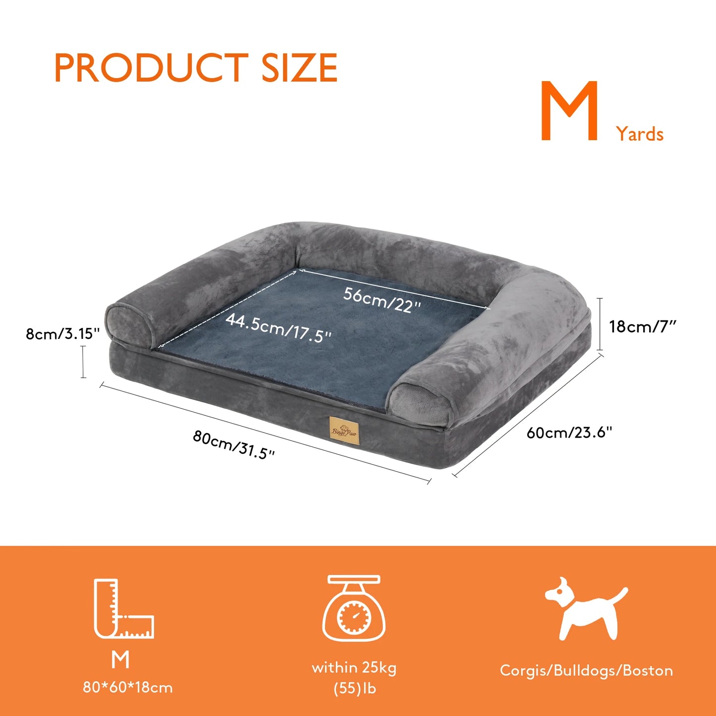 Dog Bed Extra Large Orthopedic Pet Mattress