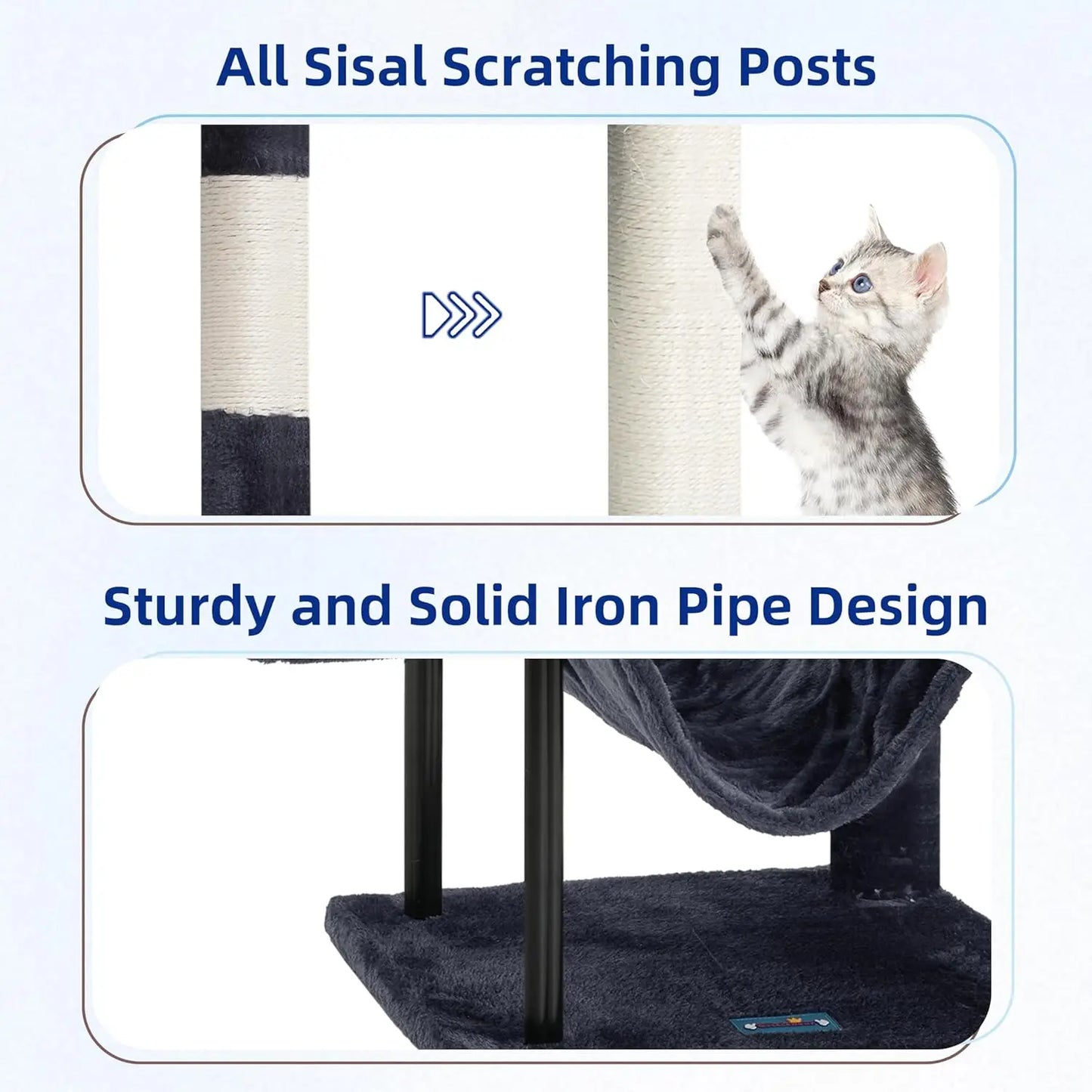 43.3 Inch Cat Tree Tower
