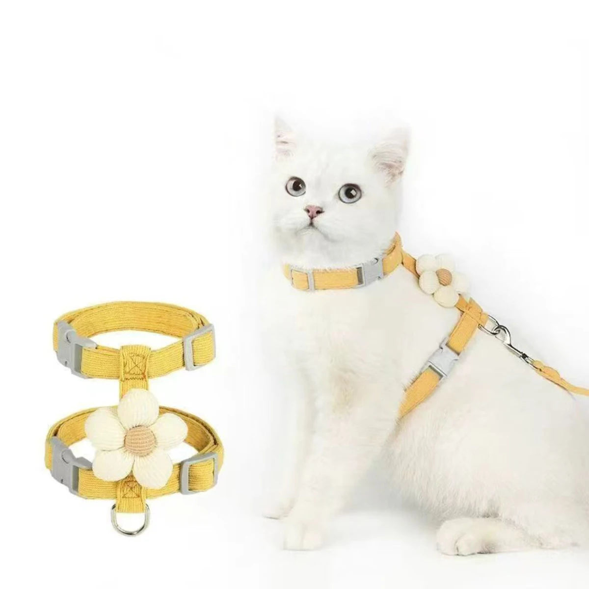 Cat and Dog Harness and Leash