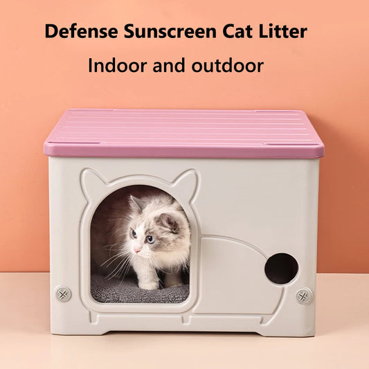 Stray Cat House Outdoor Rainproof Shelter