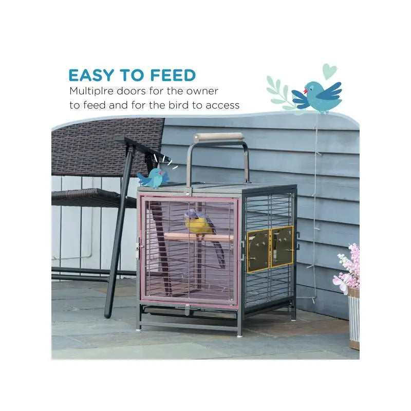 Bird Cage for Parrots & Small Birds