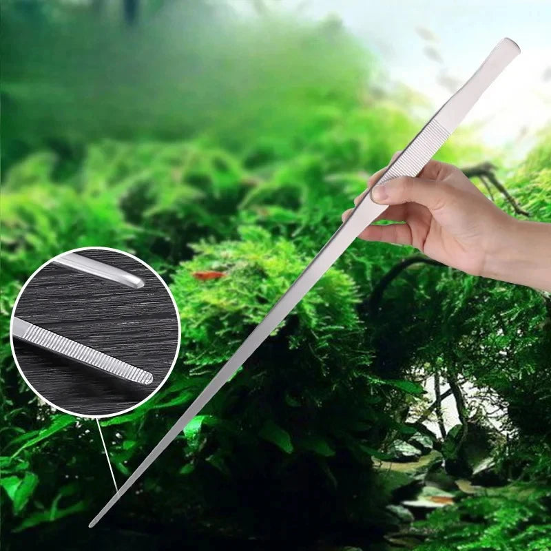 38cm Stainless Steel Aquarium Tweezers Pliers Fish