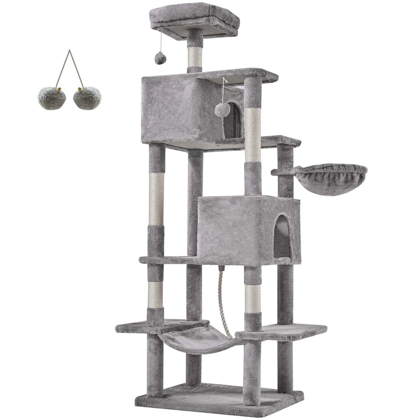 JHK Cat Tree Tower 66 Inch Climbing Tower