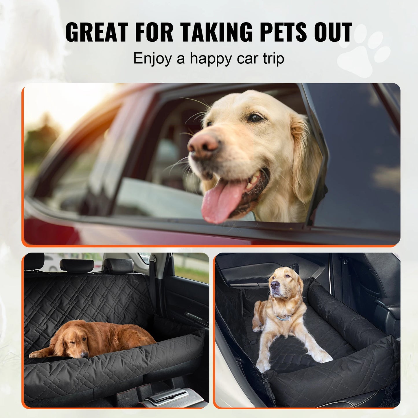 Waterproof Dog Booster Seat Pet Car Seat