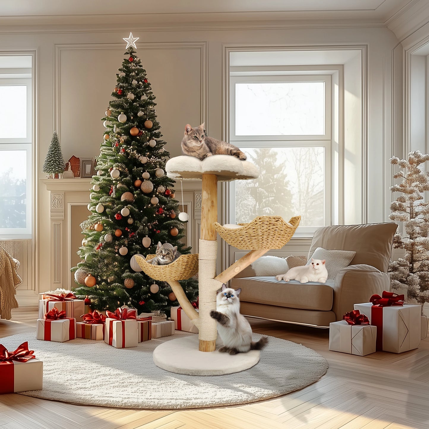 Bingopaw Cat Tree Tower Condo