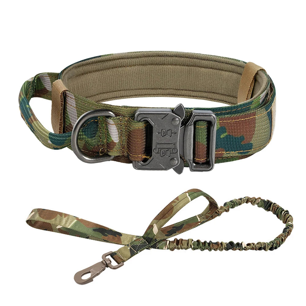 Dog Training Collar Adjustable Tactical Dog Collar