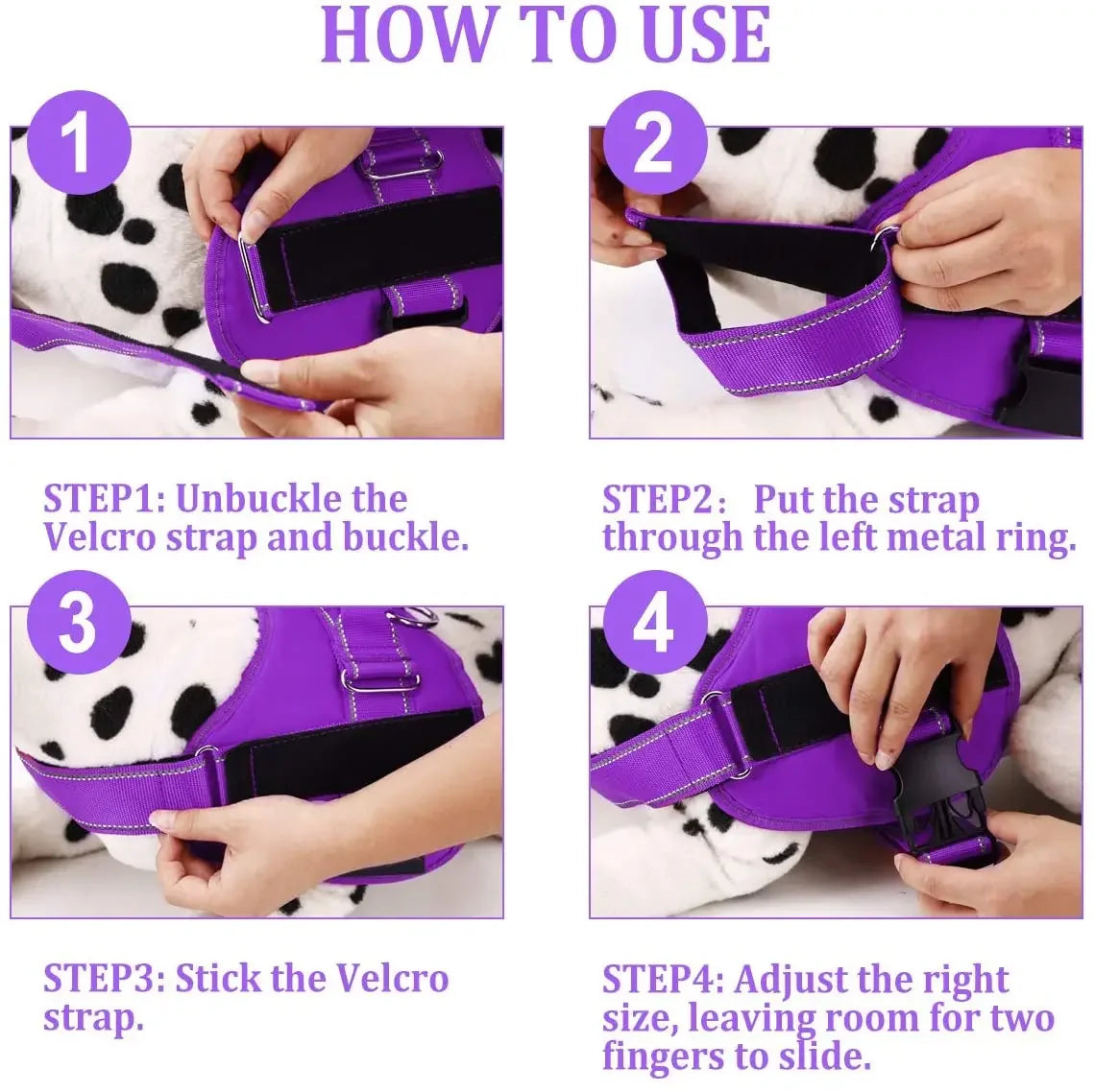 Adjustable Service Dog Harness