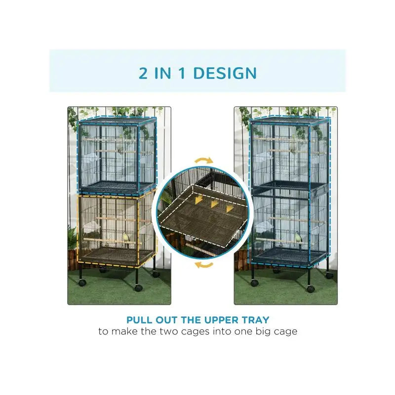 Rolling Bird Cage