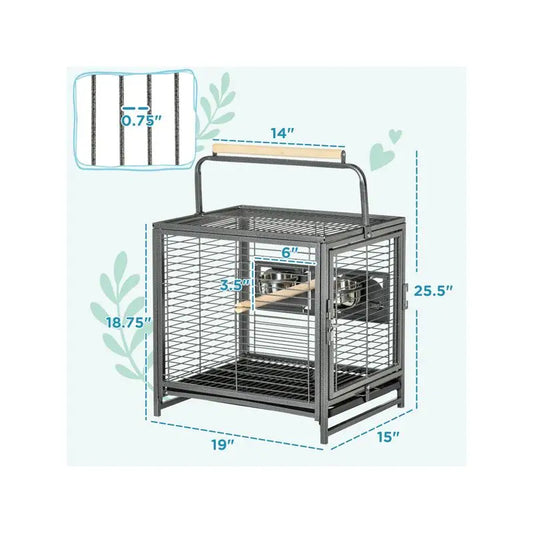 Bird Cage for Parrots & Small Birds