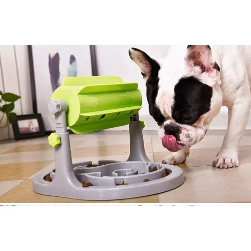 Dog Puzzle Roller Missing Food Toy Feeding