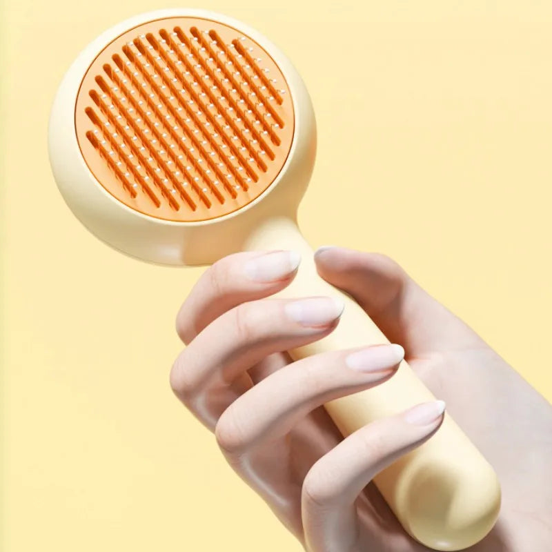 Cat Brush Self-cleaning Pet Hair Remover