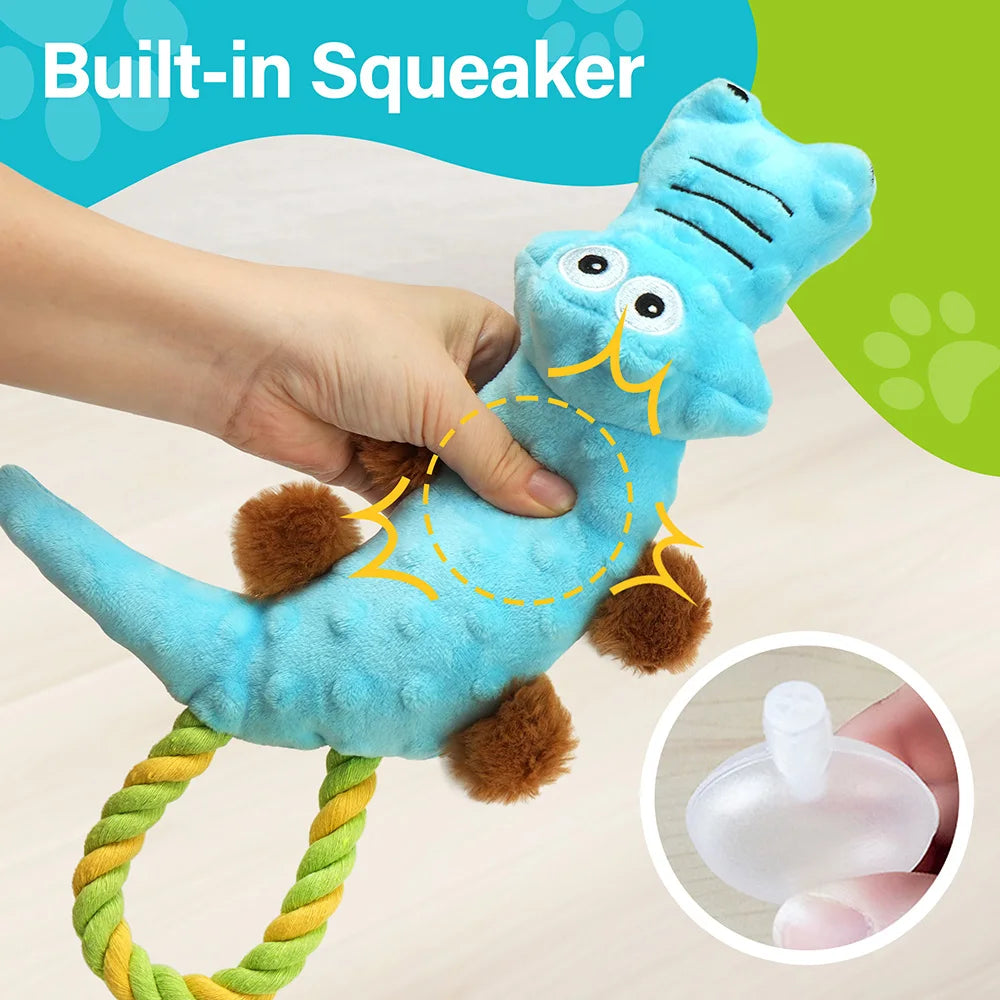 Squeaky Toy, 2 Pack, Tug of War