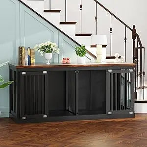 71" Dog  Kennel Furniture,