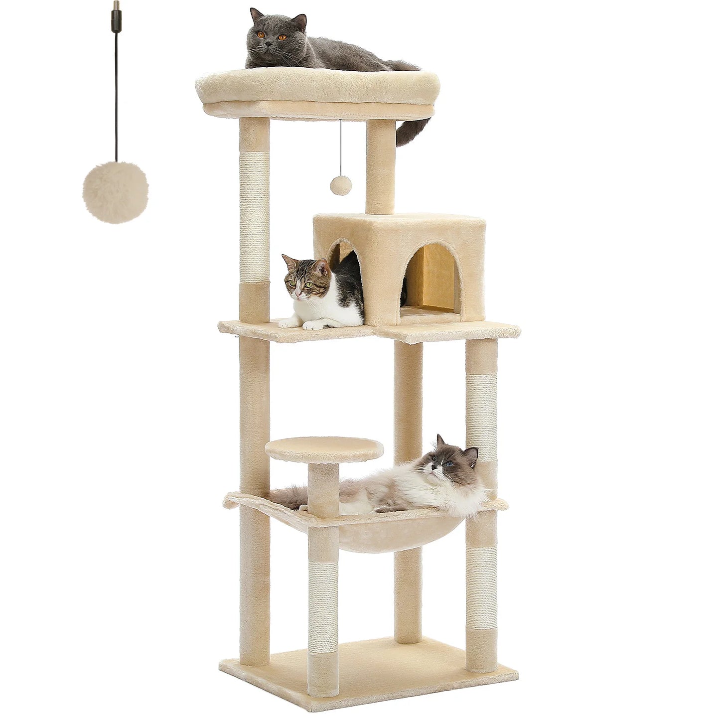 Cat Tree 5-Level Cat Tower