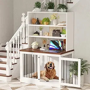 71" Dog  Kennel Furniture,