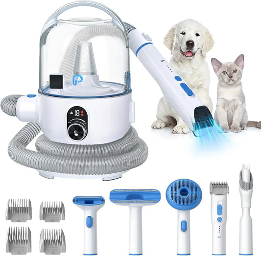 Pet Grooming Vacuum Kit 5-in-1Grooming Kit