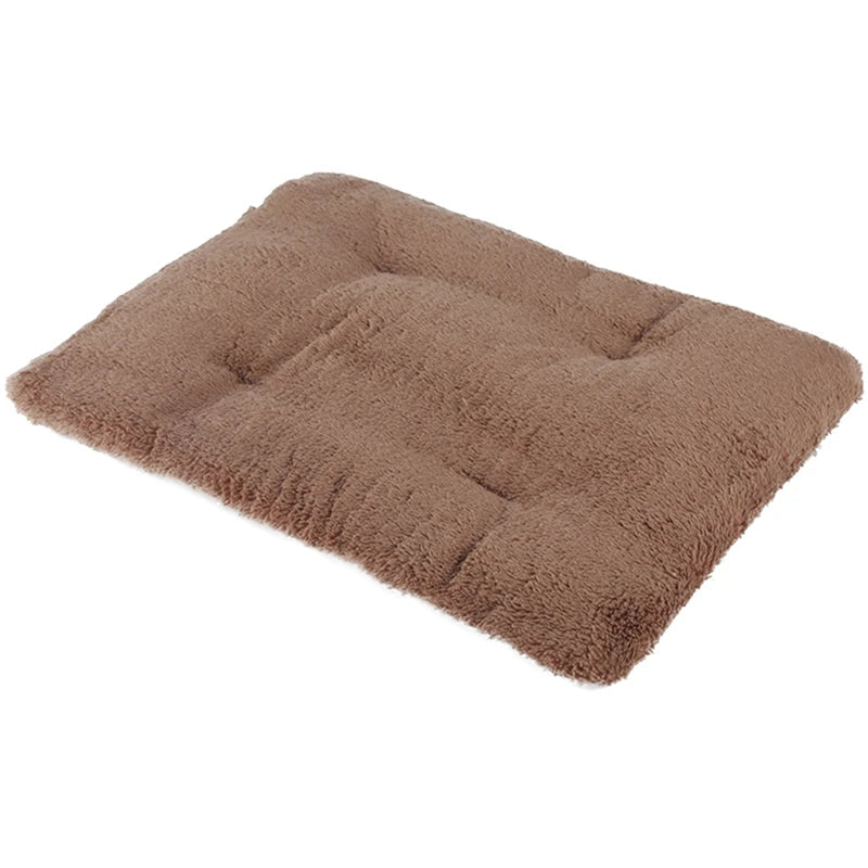 Short Plush Pet Heated Sleeping Mat