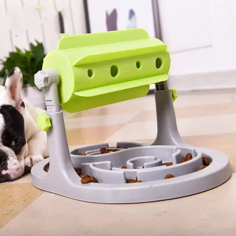 Dog Puzzle Roller Missing Food Toy Feeding