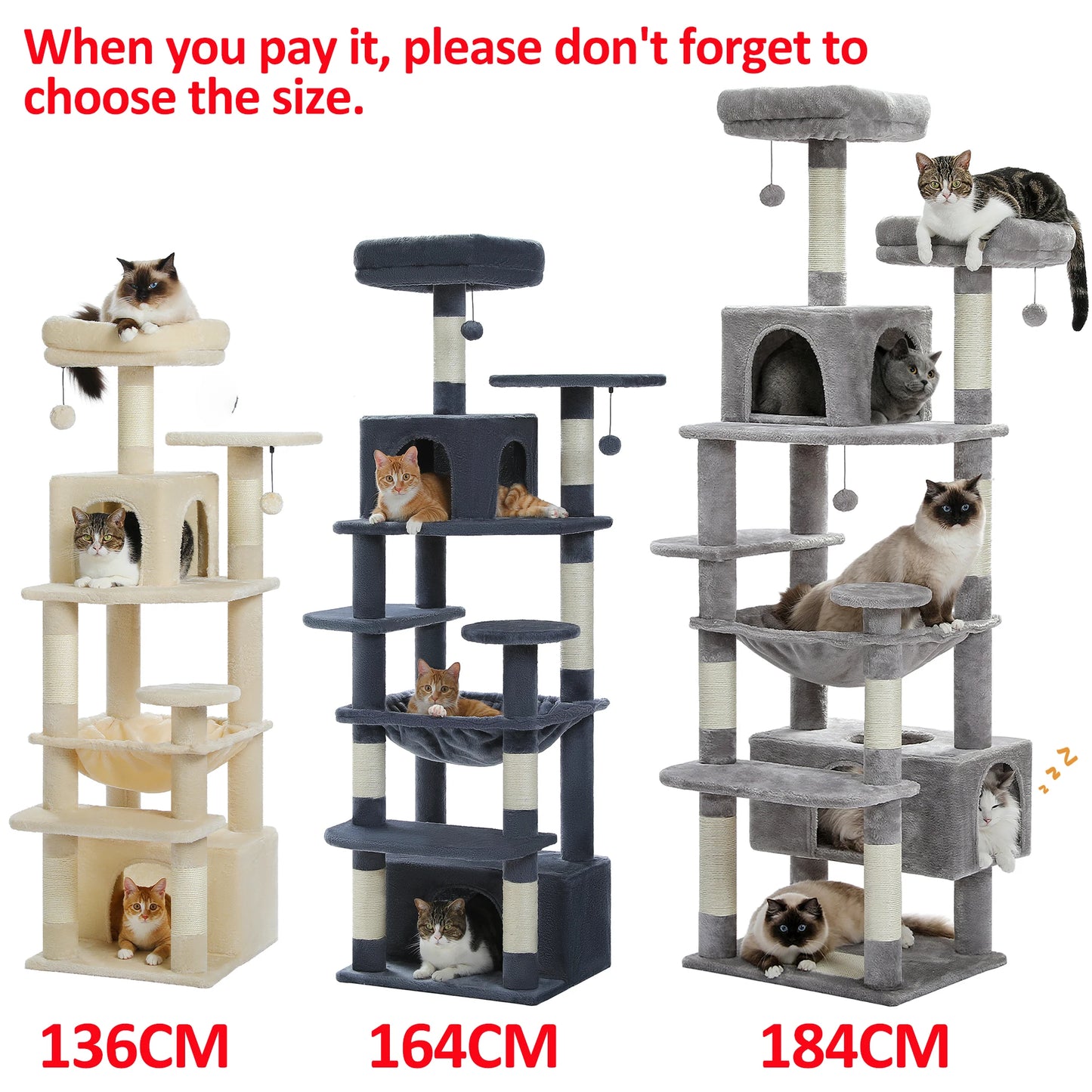 Large Cat Tree and Tower