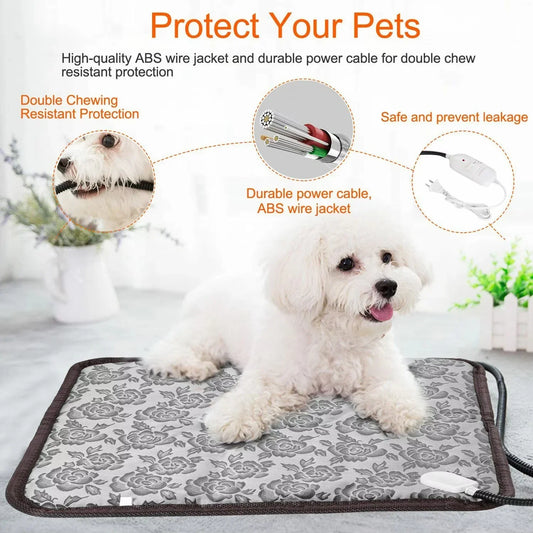 Heated Mat Pet Temperature Adjustable