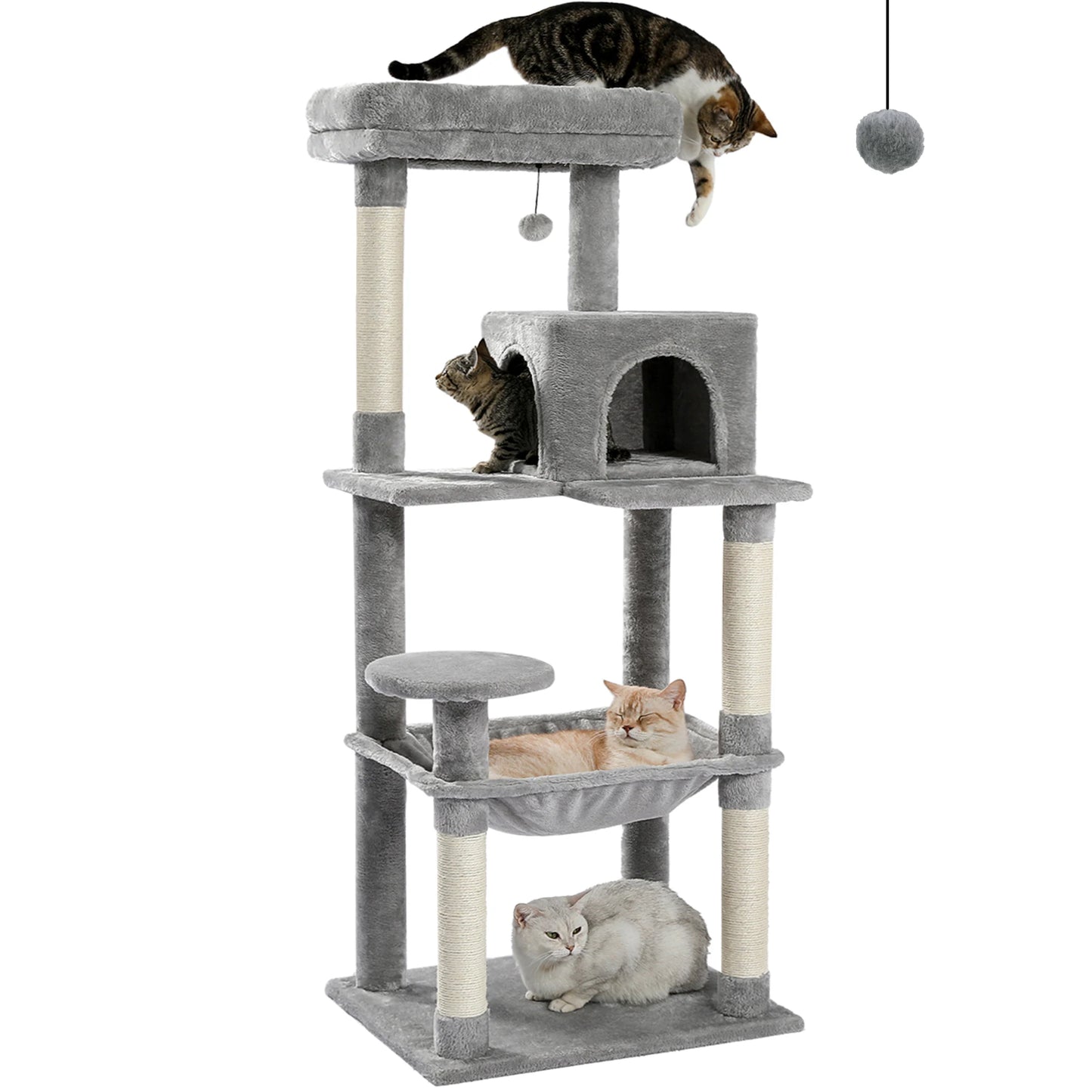 Cat Tree 5-Level Cat Tower
