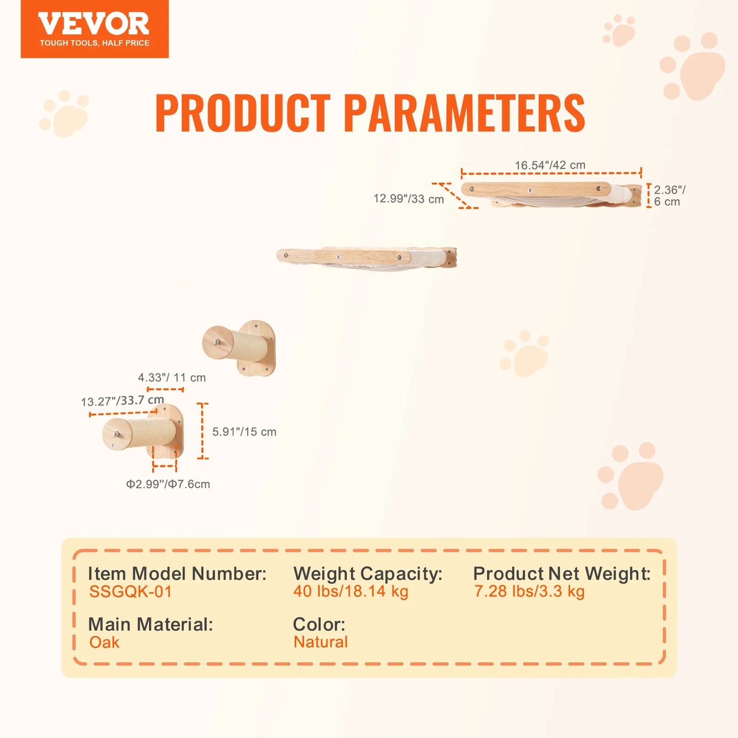 Wall Mounted Cat Wall Shelves and Perches